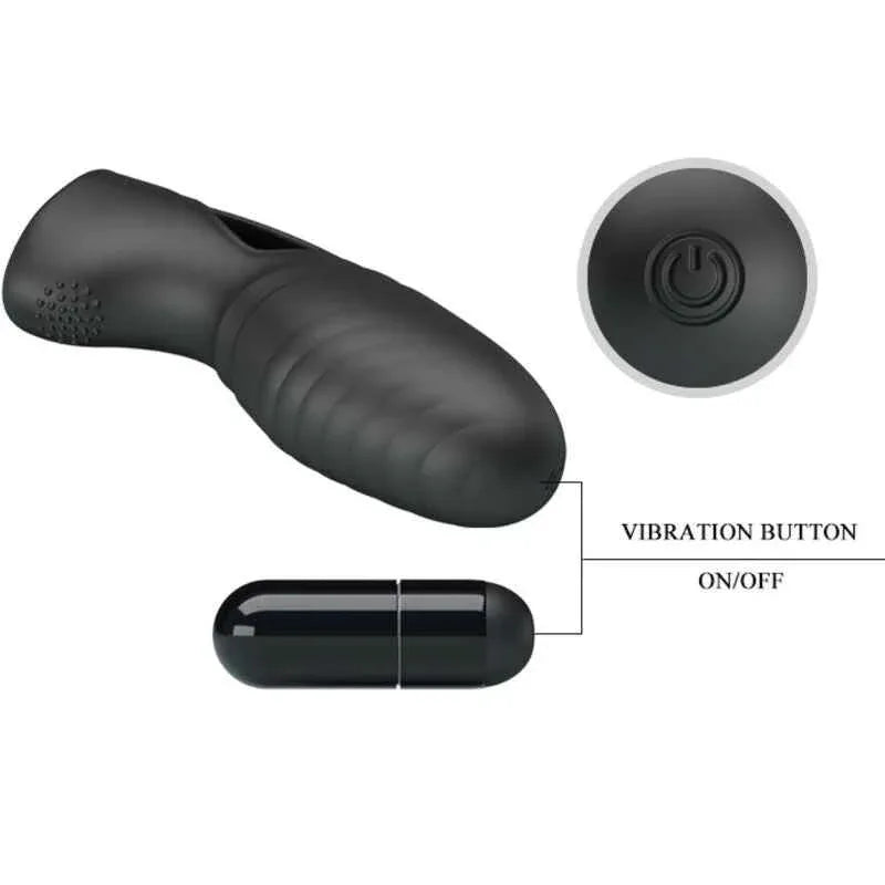 PRETTY LOVE - ALAN SILIKON-FINGERVIBRATOR SCHWARZ - Vanelion Paradise