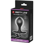 PRETTY LOVE - AUFBLASBARER ANALSTECKER SCHWARZ - Vanelion Paradise
