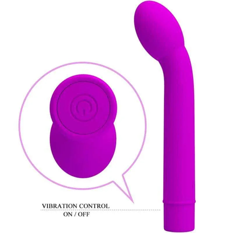 PRETTY LOVE - LOGAN G-SPOT VIBRATOR 10 VIBRATIONEN LILA - Vanelion Paradise