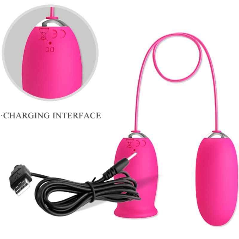 PRETTY LOVE - DAISY VIBRIERENDES EI + KLITORIS STIMULIERENDE ZUNGE ROSA - Vanelion Paradise