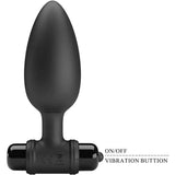 PRETTY LOVE - VIBRA BUTT PLUG 2 ANAL PLUG 10 VIBRATIONEN SCHWARZ - Vanelion Paradise