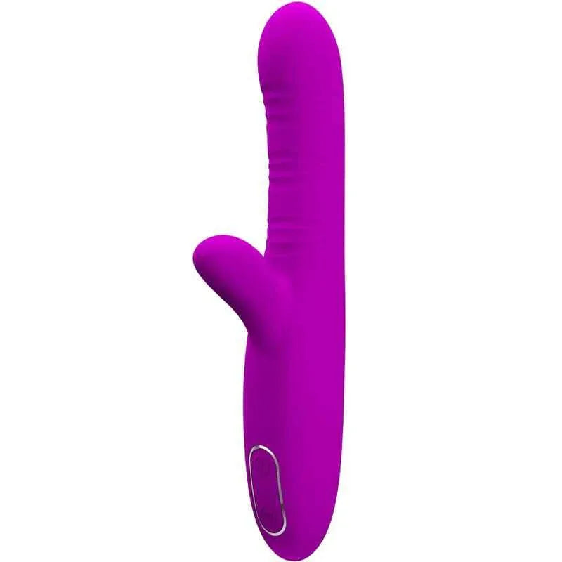 PRETTY LOVE - ANGELIQUE MULTIFUNKTIONSVIBRATOR + KLITORISSTIMULATOR LILA - Vanelion Paradise