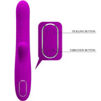 PRETTY LOVE - ANGELIQUE MULTIFUNKTIONSVIBRATOR + KLITORISSTIMULATOR LILA - Vanelion Paradise
