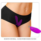 PRETTY LOVE - MASSAGER & VIBRATOR 12 VIBRATIONEN FERNBEDIENUNG LILA - Vanelion Paradise