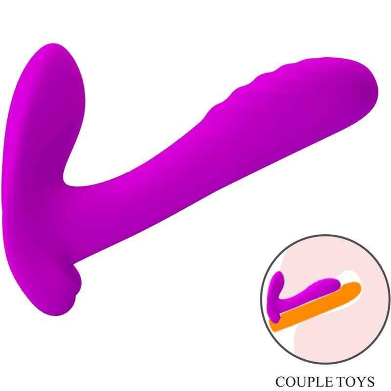 PRETTY LOVE - MASSAGER & VIBRATOR 12 VIBRATIONEN FERNBEDIENUNG LILA - Vanelion Paradise
