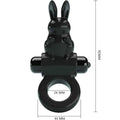 PRETTY LOVE - AUFREGENDER RING RABBIT VIBRATORRING 10 VIBRATIONEN SCHWARZ - Vanelion Paradise