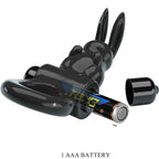 PRETTY LOVE - AUFREGENDER RING RABBIT VIBRATORRING 10 VIBRATIONEN SCHWARZ - Vanelion Paradise