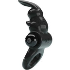 PRETTY LOVE - AUFREGENDER RING RABBIT VIBRATORRING 10 VIBRATIONEN SCHWARZ - Vanelion Paradise