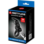 PRETTY LOVE - AUFREGENDER RING RABBIT VIBRATORRING 10 VIBRATIONEN SCHWARZ - Vanelion Paradise