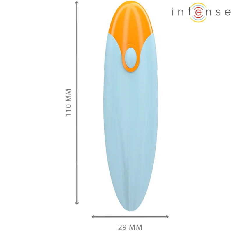 INTENSE - MIKE VIBRIERENDES BULLET 10 VIBRATIONEN BLAU - Vanelion Paradise