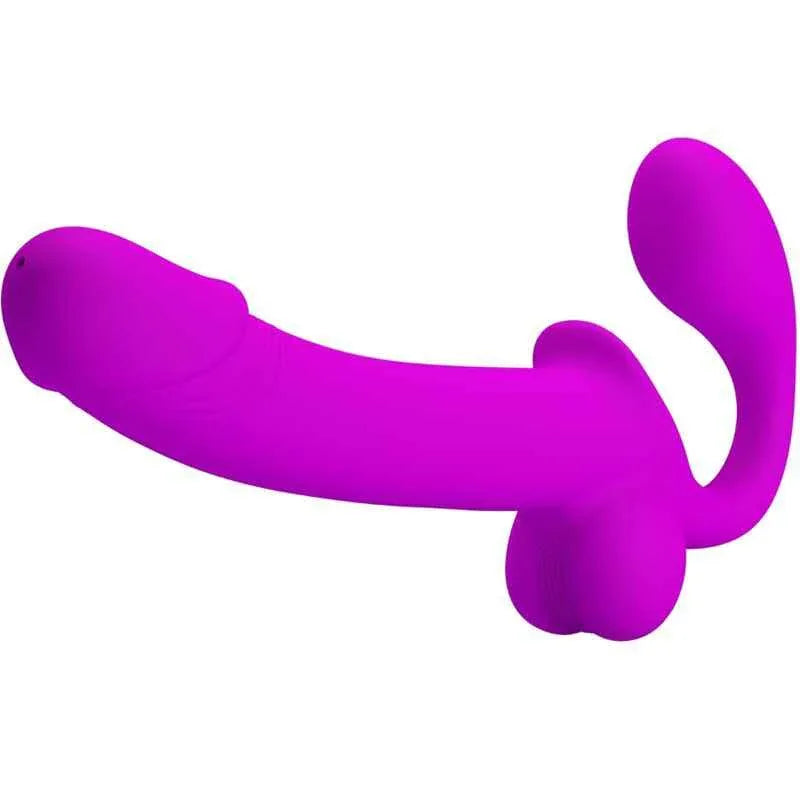 PRETTY LOVE - KELPIE DOPPELTER STRAP-ON-STIMULATOR LILA - Vanelion Paradise