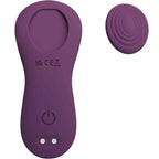 PRETTY LOVE - MANE LAY ON CLITORIS MASSAGER 10 VIBRATIONEN FERNBEDIENUNG LILA - Vanelion Paradise