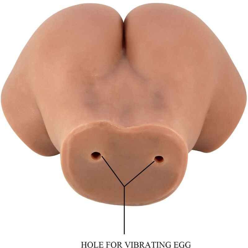 CRAZY BULL - HAILEY VIBRATOR BUTT MIT REALISTISCHER VAGINA UND ANUS-FERNBEDIENUNG - Vanelion Paradise