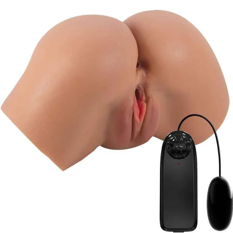 CRAZY BULL - HAILEY VIBRATOR BUTT MIT REALISTISCHER VAGINA UND ANUS-FERNBEDIENUNG - Vanelion Paradise