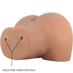CRAZY BULL - MILA VIBRATOR BUTT MIT REALISTISCHER VAGINA UND ANUS-FERNBEDIENUNG - Vanelion Paradise