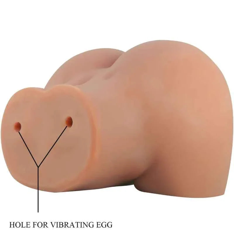 CRAZY BULL - MILA VIBRATOR BUTT MIT REALISTISCHER VAGINA UND ANUS-FERNBEDIENUNG - Vanelion Paradise