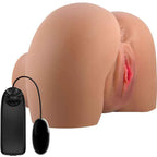 CRAZY BULL - MILA VIBRATOR BUTT MIT REALISTISCHER VAGINA UND ANUS-FERNBEDIENUNG - Vanelion Paradise
