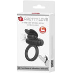 PRETTY LOVE - DEBONAIRE VIBRATIONSRING KANINCHEN 10 VIBRATIONEN SCHWARZ - Vanelion Paradise