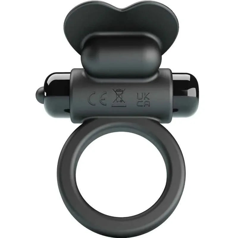 PRETTY LOVE - DEBONAIRE VIBRATIONSRING KANINCHEN 10 VIBRATIONEN SCHWARZ - Vanelion Paradise