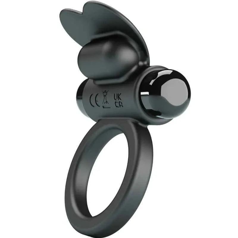 PRETTY LOVE - DEBONAIRE VIBRATIONSRING KANINCHEN 10 VIBRATIONEN SCHWARZ - Vanelion Paradise
