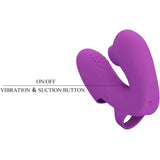 PRETTY LOVE - ATHENA FINGERVIBRATOR MIT KLITORISSTIMULATOR LILA - Vanelion Paradise