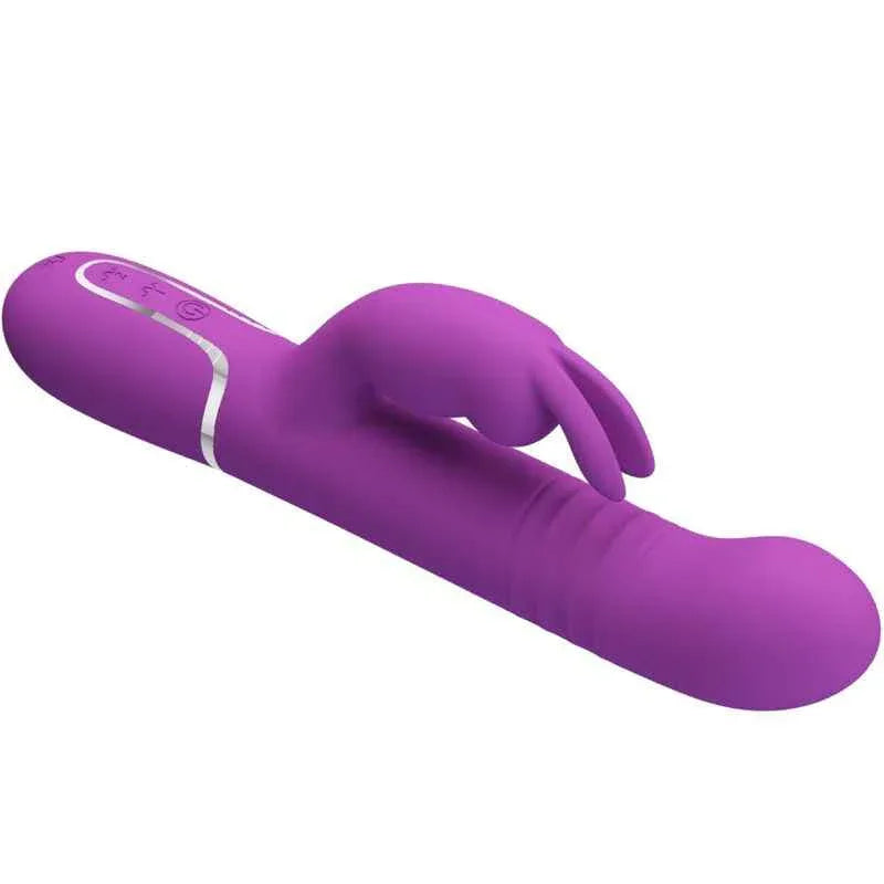 PRETTY LOVE - COALE 4 IN 1 MULTIFUNKTIONS-RABBIT-VIBRATOR LILA - Vanelion Paradise