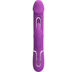 PRETTY LOVE - KAMPAS 3 IN 1 MULTIFUNKTIONS-RABBIT-VIBRATOR LILA - Vanelion Paradise