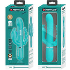 PRETTY LOVE - CAMMY 4 IN 1 MULTIFUNKTIONS-DREIFACHER RABBIT-VIBRATOR BLAU - Vanelion Paradise