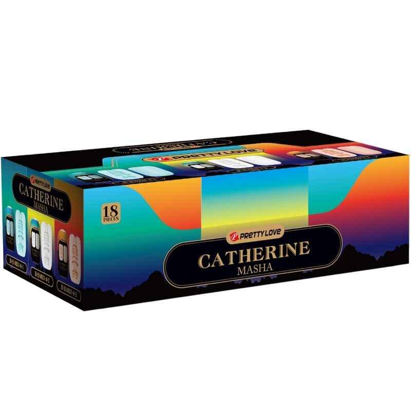 PRETTY LOVE - MASHA PACK 18 VERSCHIEDENE MÄNNLICHE MASTRUBATOREN - Vanelion Paradise