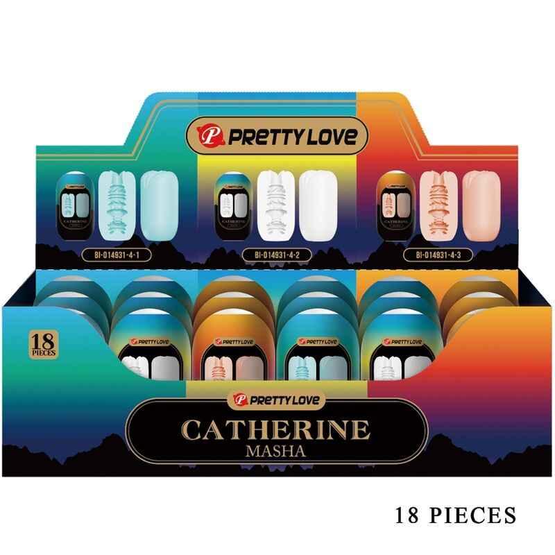 PRETTY LOVE - MASHA PACK 18 VERSCHIEDENE MÄNNLICHE MASTRUBATOREN - Vanelion Paradise