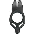PRETTY LOVE - SETH DOPPEL-VIBRATIONSRING RABBIT 7 VIBRATIONEN SCHWARZ - Vanelion Paradise