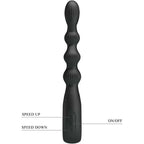 PRETTY LOVE - FEDERER ANALVIBRATOR 12 VIBRATIONEN SCHWARZ - Vanelion Paradise