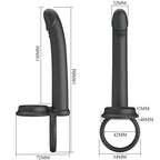 PRETTY LOVE - DILLION DOPPELTE PENETRATION DOPPELTER COCKRING SCHWARZ - Vanelion Paradise