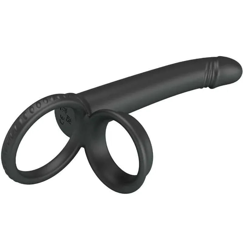 PRETTY LOVE - DILLION DOPPELTE PENETRATION DOPPELTER COCKRING SCHWARZ - Vanelion Paradise
