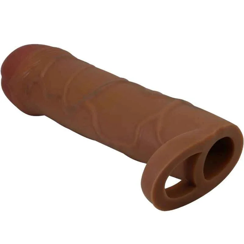 PRETTY LOVE - BUNION PENIS SLEEVE MIT 2,5 CM VERLÄNGERUNG MULATTE - Vanelion Paradise