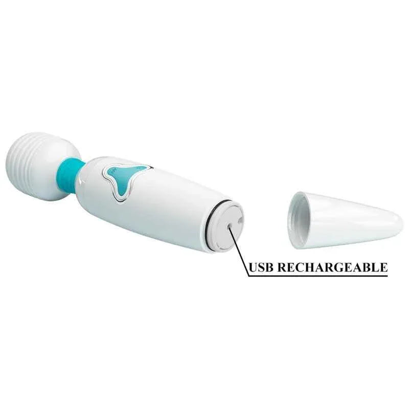 PRETTY LOVE - CLOUD WAND VIBRATOR 7 VIBRATIONEN WEISS - Vanelion Paradise