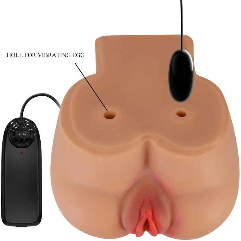 CRAZY BULL - KYLIE ASS VIBRATOR MIT REALISTISCHER VAGINA- UND ANUS-FERNBEDIENUNG - Vanelion Paradise