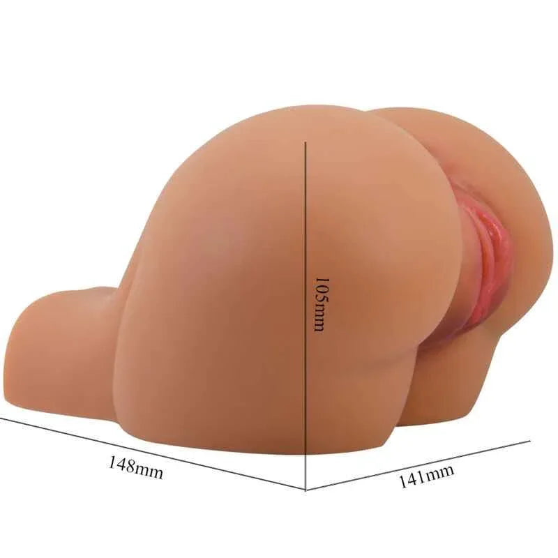 CRAZY BULL - KYLIE ASS VIBRATOR MIT REALISTISCHER VAGINA- UND ANUS-FERNBEDIENUNG - Vanelion Paradise