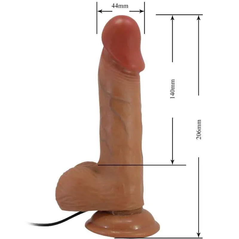 BAILE - CATOBLEPAS REALISTISCHER VIBRATOR 20,6 CM FLESH FERNBEDIENUNG - Vanelion Paradise