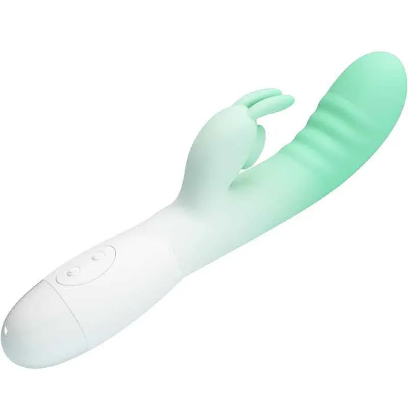 PRETTY LOVE - CERBERUS RABBIT VIBRATOR 3O VIBRATIONEN GRÜN - Vanelion Paradise