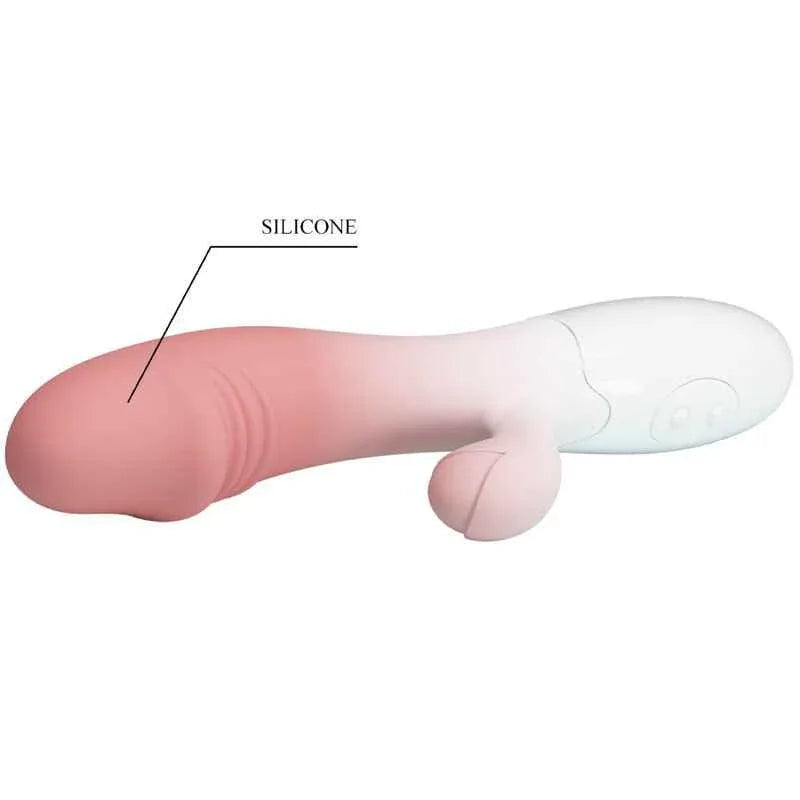 PRETTY LOVE - SNAPPY RABBIT VIBRATOR 30 VIBRATIONEN ROSA - Vanelion Paradise