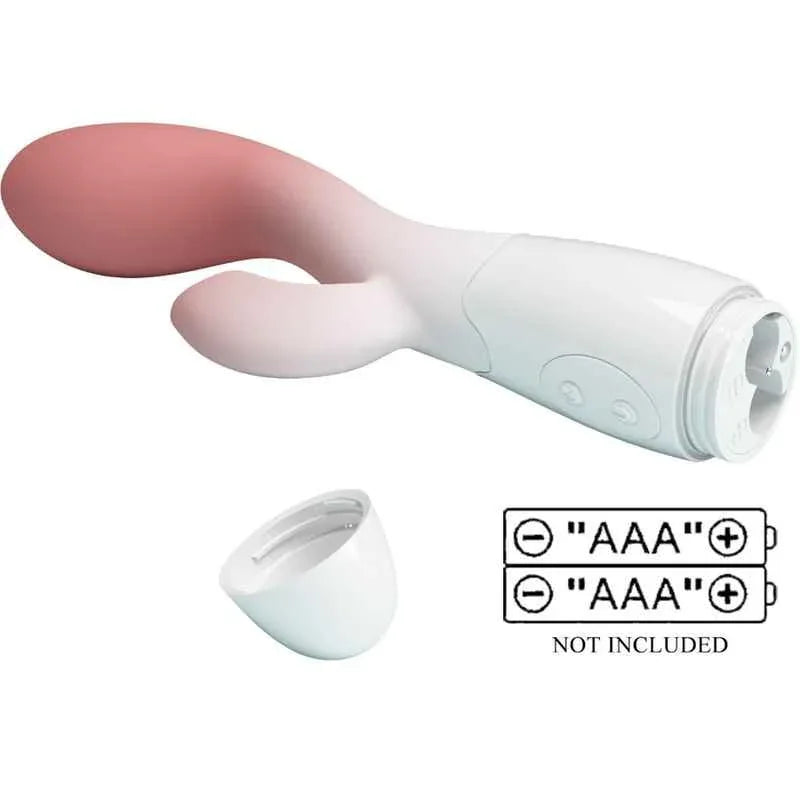PRETTY LOVE - BRIGHTY G-SPOT VIBRATOR + KLITORIS-STIMULATOR 30 VIBRATIONEN ROSA - Vanelion Paradise