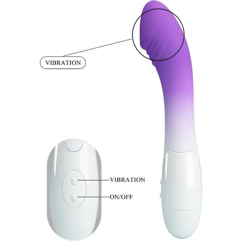 PRETTY LOVE - ELEMENTAL G-SPOT VIBRATOR 30 VIBRATIONEN LILA - Vanelion Paradise