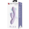 PRETTY LOVE - ROSOLYN RABBIT VIBRATOR 10 VIBRATIONEN LILA - Vanelion Paradise