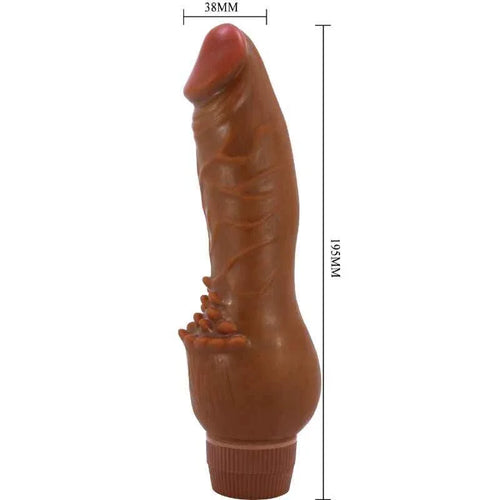 BAILE - BARBARA REALISTISCHER VIBRATOR 19,5 CM MULATTE - Vanelion Paradise