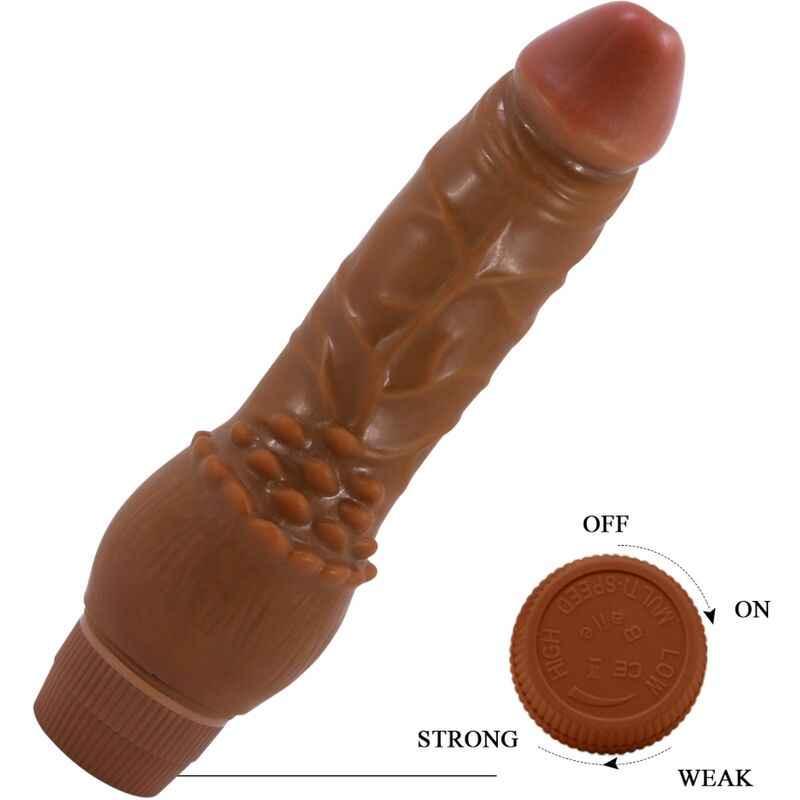 BAILE - BARBARA REALISTISCHER VIBRATOR 19,5 CM MULATTE - Vanelion Paradise