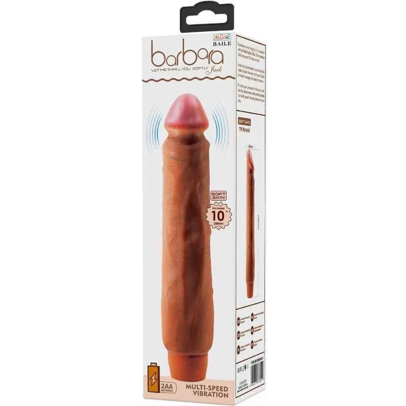 BAILE - JACK REALISTISCHER VIBRATOR 26 CM MULATTE - Vanelion Paradise