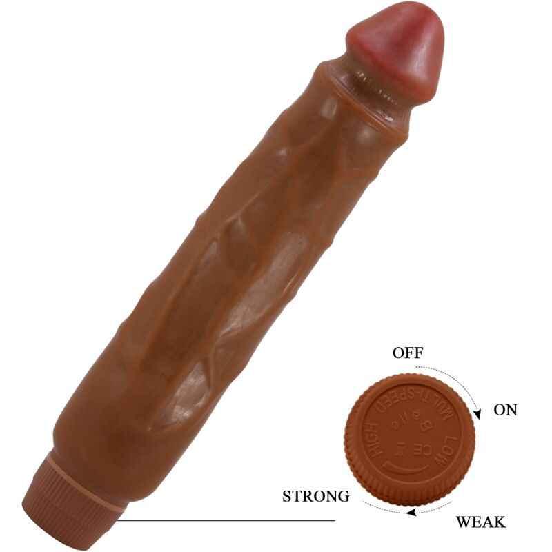 BAILE - JACK REALISTISCHER VIBRATOR 26 CM MULATTE - Vanelion Paradise