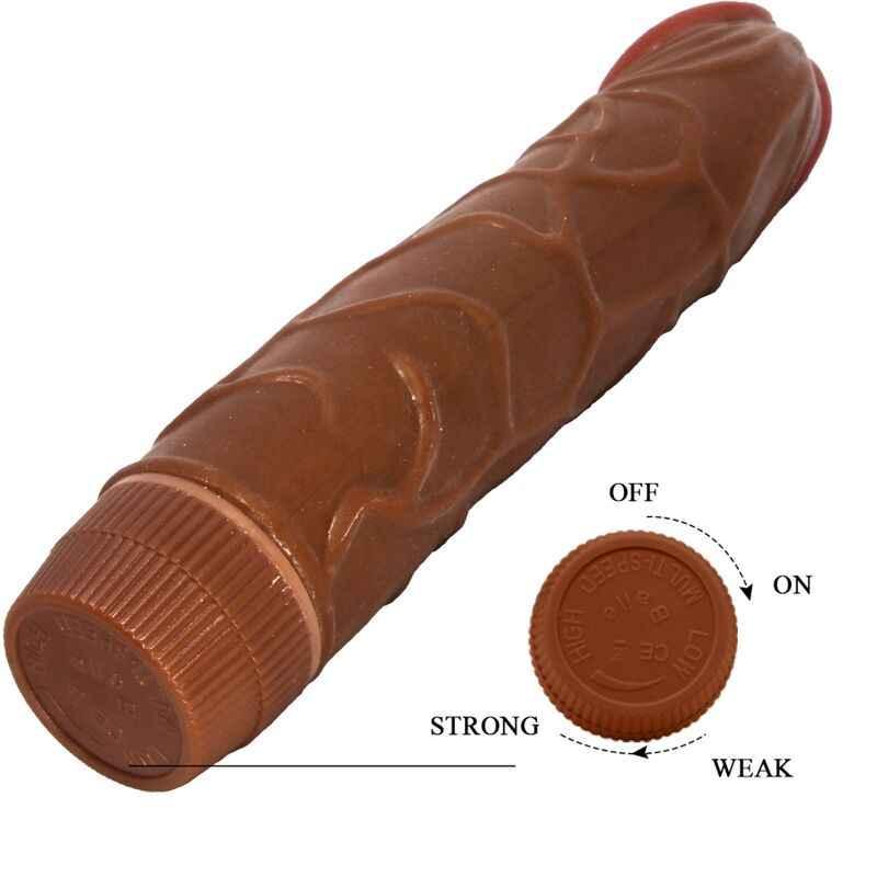 BAILE - BOB REALISTISCHER VIBRATOR 22,5 CM MULATTE - Vanelion Paradise