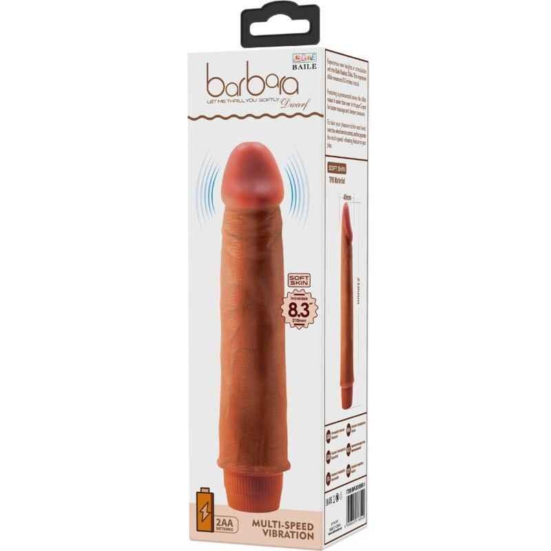 BAILE - ZWERG REALISTISCHER VIBRATOR 21 CM MULATTE - Vanelion Paradise